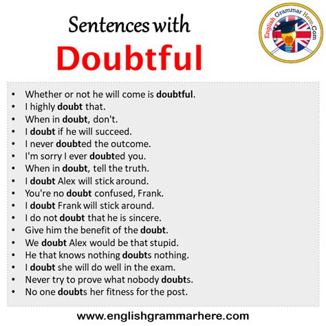 doubtful in English .
